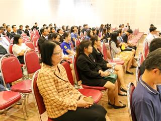 การแสดงวิสัยทัศน์ของผู้ตอบรับการทาบทามเข้ารับการสรรหาเป็นผู้สมควรดำรงตำแหน่งเป็นอธิการบดีมหาวิทยาลัยพะเยา