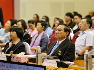 การแสดงวิสัยทัศน์ของผู้ตอบรับการทาบทามเข้ารับการสรรหาเป็นผู้สมควรดำรงตำแหน่งเป็นอธิการบดีมหาวิทยาลัยพะเยา