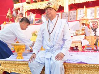 สาขาวิชาศิลปะการแสดง,คณะสถาปัตยกรรมศาสตร์และศิลปกรรมศาสตร์,มหาวิทยาลัยพะเยา,จัดพิธีไหว้ครูและครอบครูนาฏศิลป์ไทย