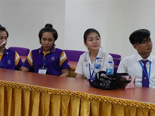 คณาจารย์และนิสิต,ชั้นปี,ที่,1,สาขาการจัดการสื่อสาร,คณะวิทยาการจัดการและสารสนเทศศาสตร์,,เรียนรู้การใช้บริการสารสนเทศ