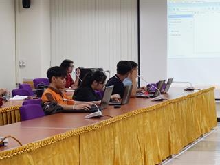 สอนการรู้สารสนเทศนิสิตระดับปริญญาโท,ประจำปีการศึกษา,2561