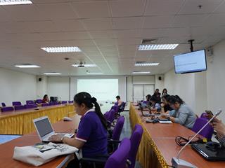 สอนการรู้สารสนเทศนิสิตระดับปริญญาโท,ประจำปีการศึกษา,2561