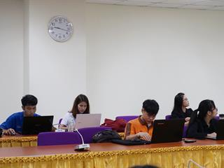 สอนการรู้สารสนเทศนิสิตระดับปริญญาโท,ประจำปีการศึกษา,2561