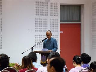 คณะศิลปศาสตร์,เข้าร่วมงานแสดงวิสัยทัศน์ของผู้ตอบรับการทาบทามเข้ารับการสรรหาผู้ดำรงตำแหน่งอธิการบดี,มหาวิทยาลัยพะเยา