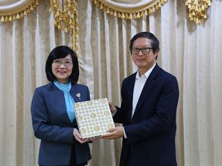 มหาวิทยาลัยพะเยา,ต้อนรับ,สำนักงานรับรองมาตรฐานและประเมินคุณภาพการศึกษา,(องค์การมหาชน)