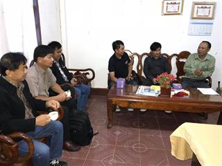คณะเกษตรศาสตร์และทรัพยากรธรรมชาติ,,ดำเนินการโครงการบริการวิชาการ,เรื่อง,อบรมเชิงปฏิบัติการปรับปรุงพันธุ์โคเนื้อคุณภาพโดยวิธีผสมเทียมโค,ให้กับบุคลากรแขวงอุดมไชย,