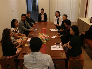 โครงการผู้บริหารมหาวิทยาลัยพะเยาพบผู้บริหารสถานประกอบการ