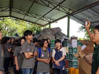 SEEN,พานิสิตดูงานศูนย์จัดการขยะรีไซเคิลวงษ์พาณิชย์