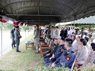 ม.พะเยาร่วมพิธีสวนสนาม,ณ,กองกำกับการตำรวจตระเวนชายแดนที่,32