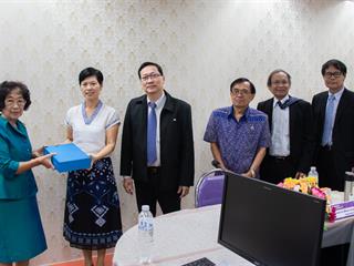 คณะศิลปศาสตร์,มหาวิทยาลัยพะเยา,ให้การต้อนรับคณะกรรมการประเมินครูผู้สมควรได้รับพระราชทานรางวัลสมเด็จเจ้าฟ้ามหาจักรี,ในส่วนของสำนักงานเลขาธิการคุรุสภา,ครั้งที่,3,ปี,พ.ศ.,2562