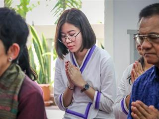 คณะรัฐศาสตร์และสังคมศาสตร์,มหาวิทยาลัยพะเยา,จัดงานทำบุญคณะรัฐศาสตร์และสังคมศาสตร์