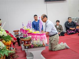 คณะรัฐศาสตร์และสังคมศาสตร์,มหาวิทยาลัยพะเยา,จัดงานทำบุญคณะรัฐศาสตร์และสังคมศาสตร์