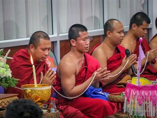 คณะรัฐศาสตร์และสังคมศาสตร์,มหาวิทยาลัยพะเยา,จัดงานทำบุญคณะรัฐศาสตร์และสังคมศาสตร์