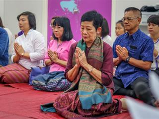 คณะรัฐศาสตร์และสังคมศาสตร์,มหาวิทยาลัยพะเยา,จัดงานทำบุญคณะรัฐศาสตร์และสังคมศาสตร์