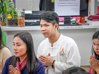คณะรัฐศาสตร์และสังคมศาสตร์,มหาวิทยาลัยพะเยา,จัดงานทำบุญคณะรัฐศาสตร์และสังคมศาสตร์