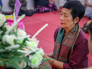 คณะรัฐศาสตร์และสังคมศาสตร์,มหาวิทยาลัยพะเยา,จัดงานทำบุญคณะรัฐศาสตร์และสังคมศาสตร์