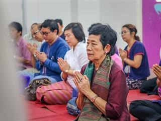 คณะรัฐศาสตร์และสังคมศาสตร์,มหาวิทยาลัยพะเยา,จัดงานทำบุญคณะรัฐศาสตร์และสังคมศาสตร์