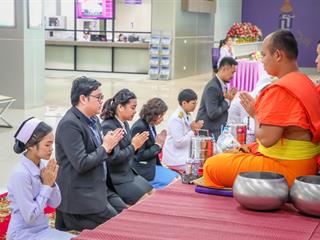 คณะรัฐศาสตร์และสังคมศาสตร์,มหาวิทยาลัยพะเยา,ร่วมพิธีวันพยาบาลแห่งชาติ,และวันทันตสาธารณสุข