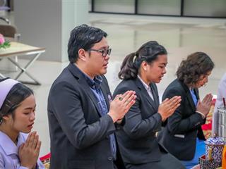 คณะรัฐศาสตร์และสังคมศาสตร์,มหาวิทยาลัยพะเยา,ร่วมพิธีวันพยาบาลแห่งชาติ,และวันทันตสาธารณสุข