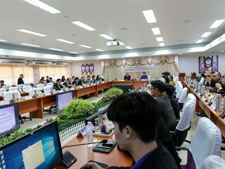 ม.พะเยา,ต้อนรับ,การลงพื้นที่ติดตามการดำเนินงานตามนโยบายของรัฐบาล,