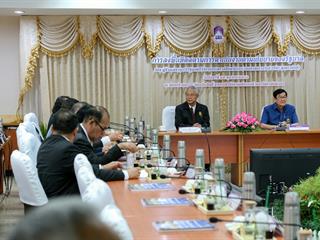 ม.พะเยา,ต้อนรับ,การลงพื้นที่ติดตามการดำเนินงานตามนโยบายของรัฐบาล,