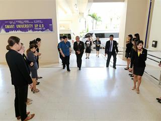 ม.พะเยา,ต้อนรับ,การลงพื้นที่ติดตามการดำเนินงานตามนโยบายของรัฐบาล,