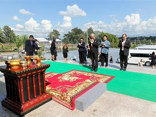 ม.พะเยา,ต้อนรับ,การลงพื้นที่ติดตามการดำเนินงานตามนโยบายของรัฐบาล,