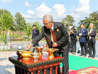 ม.พะเยา,ต้อนรับ,การลงพื้นที่ติดตามการดำเนินงานตามนโยบายของรัฐบาล,