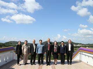 ม.พะเยา,ต้อนรับ,การลงพื้นที่ติดตามการดำเนินงานตามนโยบายของรัฐบาล,