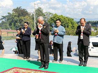 ม.พะเยา,ต้อนรับ,การลงพื้นที่ติดตามการดำเนินงานตามนโยบายของรัฐบาล,