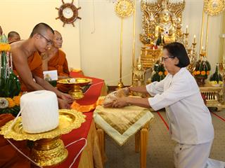 มหาวิทยาลัยพะเยา,ทำบุญถวายผ้ากฐินมหาวิทยาลัยพะเยา,ประจำปี,2561,ณ,วัดบ้านโซ้,จ.พะเยา