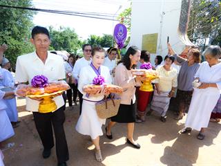 มหาวิทยาลัยพะเยา,ทำบุญถวายผ้ากฐินมหาวิทยาลัยพะเยา,ประจำปี,2561,ณ,วัดบ้านโซ้,จ.พะเยา
