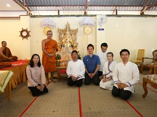 มหาวิทยาลัยพะเยา,ทำบุญถวายผ้ากฐินมหาวิทยาลัยพะเยา,ประจำปี,2561,ณ,วัดบ้านโซ้,จ.พะเยา