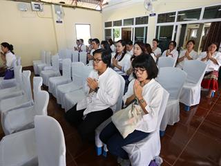 มหาวิทยาลัยพะเยา,ทำบุญถวายผ้ากฐินมหาวิทยาลัยพะเยา,ประจำปี,2561,ณ,วัดบ้านโซ้,จ.พะเยา