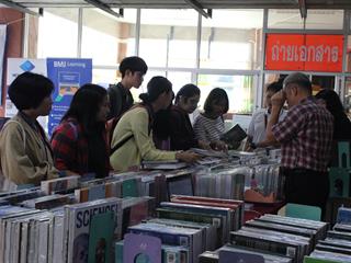 บรรยากาศงานตลาดนัดหนังสือ,(BOOK,FAIR,2018)