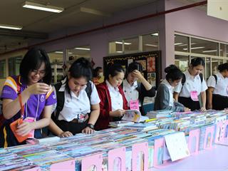 บรรยากาศงานตลาดนัดหนังสือ,(BOOK,FAIR,2018)