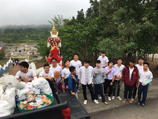 คณะรัฐศาสตร์และสังคมศาสตร์,มหาวิทยาลัยพะเยา,ร่วมประเพณีตักบาตรเทโวโรหณะ,เนื่องในวันมหาปวารณาออกพรรษา,ประจำปี,2561
