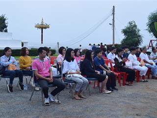 คณะรัฐศาสตร์และสังคมศาสตร์,มหาวิทยาลัยพะเยา,ร่วมประเพณีตักบาตรเทโวโรหณะ,เนื่องในวันมหาปวารณาออกพรรษา,ประจำปี,2561