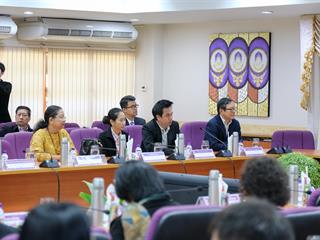 มหาวิทยาลัยพะเยา,จัดพิธีส่งและรับมอบงานในหน้าที่,ตำแหน่งอธิการบดี,มหาวิทยาลัยพะเยา,ระหว่าง,ศาสตราจารย์พิเศษ,ดร.มณฑล,สงวนเสริมศรี,และ,รองศาสตราจารย์,ดร.สุภกร,พงศบางโพธิ์