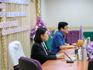 มหาวิทยาลัยพะเยา,จัดพิธีส่งและรับมอบงานในหน้าที่,ตำแหน่งอธิการบดี,มหาวิทยาลัยพะเยา,ระหว่าง,ศาสตราจารย์พิเศษ,ดร.มณฑล,สงวนเสริมศรี,และ,รองศาสตราจารย์,ดร.สุภกร,พงศบางโพธิ์