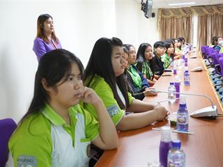 ต้อนรับคณะศึกษาดูงาน,คณาจารย์และนักศึกษา,สาขาวิชาบรรณารักษศาสตร์และสารสนเทศศาสตร์,,คณะมนุษยศาสตร์และสังคมศาสตร์,มหาวิทยาลัยราชภัฏพิบูลสงคราม