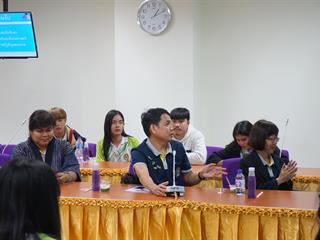 ต้อนรับคณะศึกษาดูงาน,คณาจารย์และนักศึกษา,สาขาวิชาบรรณารักษศาสตร์และสารสนเทศศาสตร์,,คณะมนุษยศาสตร์และสังคมศาสตร์,มหาวิทยาลัยราชภัฏพิบูลสงคราม