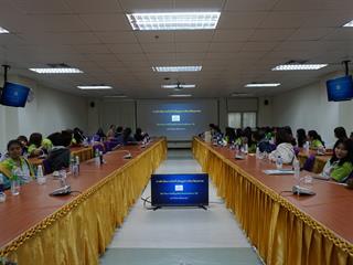 ต้อนรับคณะศึกษาดูงาน,คณาจารย์และนักศึกษา,สาขาวิชาบรรณารักษศาสตร์และสารสนเทศศาสตร์,,คณะมนุษยศาสตร์และสังคมศาสตร์,มหาวิทยาลัยราชภัฏพิบูลสงคราม