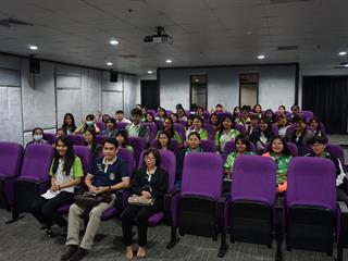 ต้อนรับคณะศึกษาดูงาน,คณาจารย์และนักศึกษา,สาขาวิชาบรรณารักษศาสตร์และสารสนเทศศาสตร์,,คณะมนุษยศาสตร์และสังคมศาสตร์,มหาวิทยาลัยราชภัฏพิบูลสงคราม