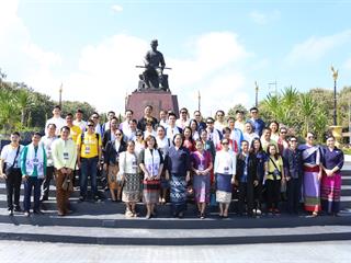มหาวิทยาลัยพะเยา,จัดโครงการสานสัมพันธ์มิตรภาพ,ไทย,-,ลาว,ครั้งที่,15,พร้อมส่งมอบธงสัญลักษณ์ให้กับ,มหาวิทยาลัยแห่งชาติลาว,เจ้าภาพครั้งต่อไป