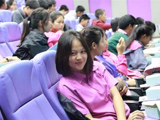 คณะวิทยาการจัดการและสารสนเทศศาสตร์,ร่วมกับมหาวิทยาลัยพะเยา,,ต้อนรับคณะครูและนักเรียนโรงเรียนเชียงของวิทยาคม,อำเภอเชียงของ,จังหวัดเชียงราย