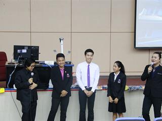 คณะวิทยาการจัดการและสารสนเทศศาสตร์,ร่วมกับมหาวิทยาลัยพะเยา,,ต้อนรับคณะครูและนักเรียนโรงเรียนเชียงของวิทยาคม,อำเภอเชียงของ,จังหวัดเชียงราย
