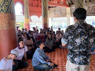 คณะสถาปัตยกรรมศาสตร์และศิลปกรรมศาสตร์,มหาวิทยาลัยพะเยา,จัดโครงการการทัศนศึกษาสถาปัตยกรรม,ณ,จังหวัดพิษณุโลก,กำแพงเพชร,สุโขทัย,ลำปางและเชียงใหม่,