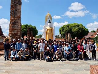 คณะสถาปัตยกรรมศาสตร์และศิลปกรรมศาสตร์,มหาวิทยาลัยพะเยา,จัดโครงการการทัศนศึกษาสถาปัตยกรรม,ณ,จังหวัดพิษณุโลก,กำแพงเพชร,สุโขทัย,ลำปางและเชียงใหม่,