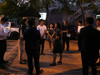 รักษาการแทนอธิการบดีมหาวิทยาลัยพะเยา,พร้อมคณะผู้บริหารลงพื้นที่เยี่ยมชมหอพักนิสิต(UP,DORM),เพื่อรับทราบปัญหาต่างๆ,รวมถึงการปรับปรุงสภาพแวดล้อมให้นิสิตใช้ชีวิตอย่างความสุขในรั้วมหาวิทยาลัยแห่งนี้